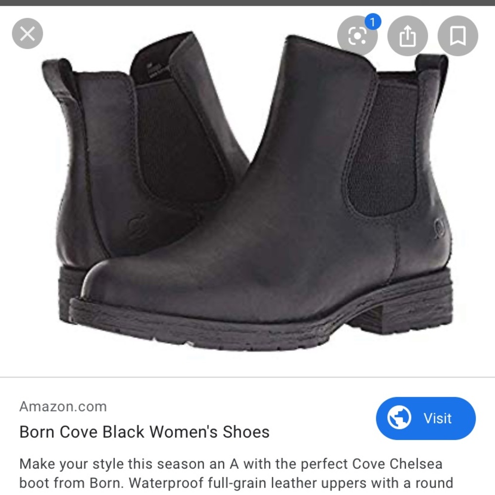 SOLD Born Cove chelsea boots